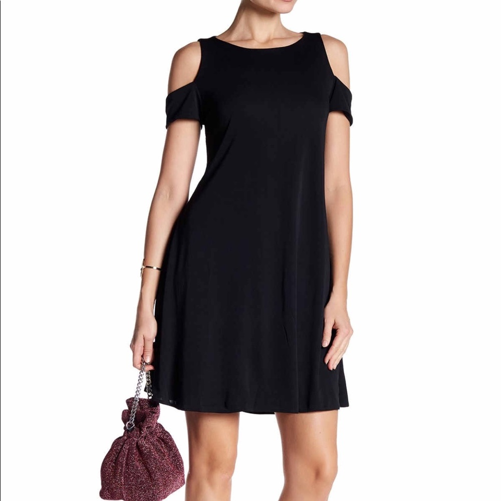 Premise cashmere black dress